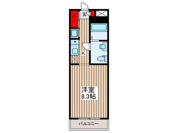 イーストラウンドヒルズの物件間取画像